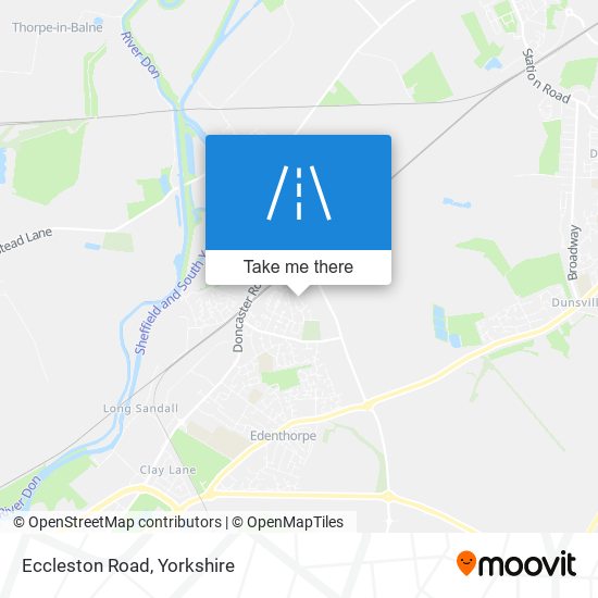 Eccleston Road map