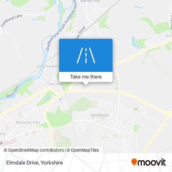 Elmdale Drive map
