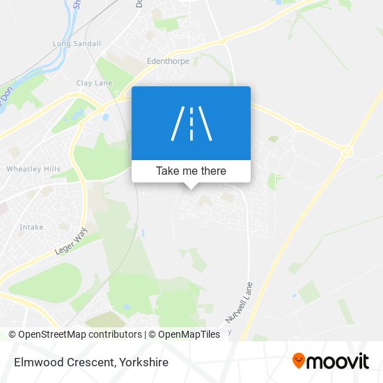 Elmwood Crescent map