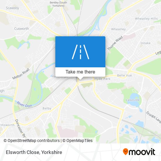 Elsworth Close map