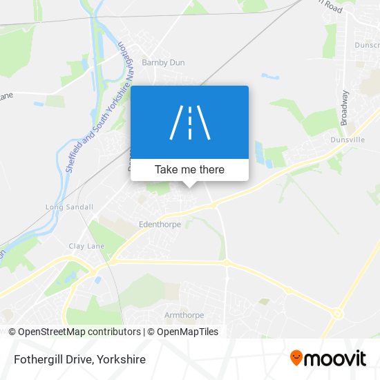 Fothergill Drive map