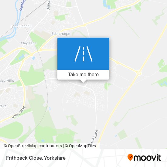Frithbeck Close map