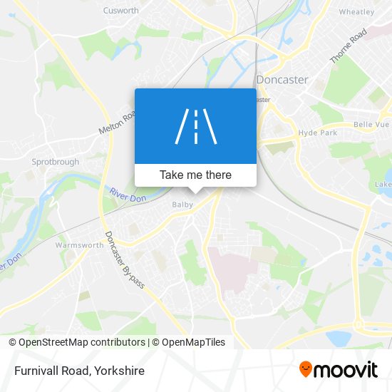 Furnivall Road map