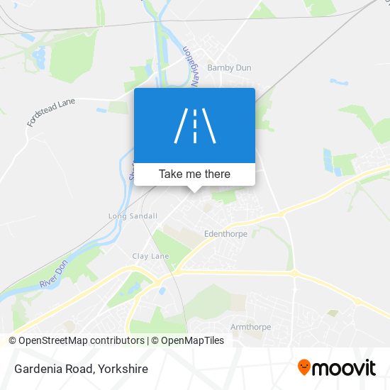 Gardenia Road map