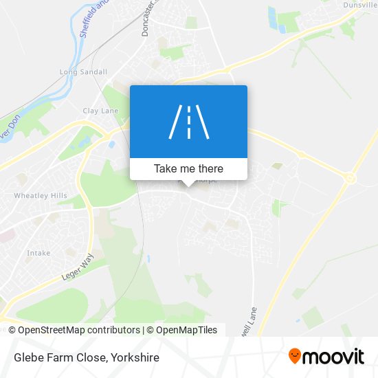 Glebe Farm Close map