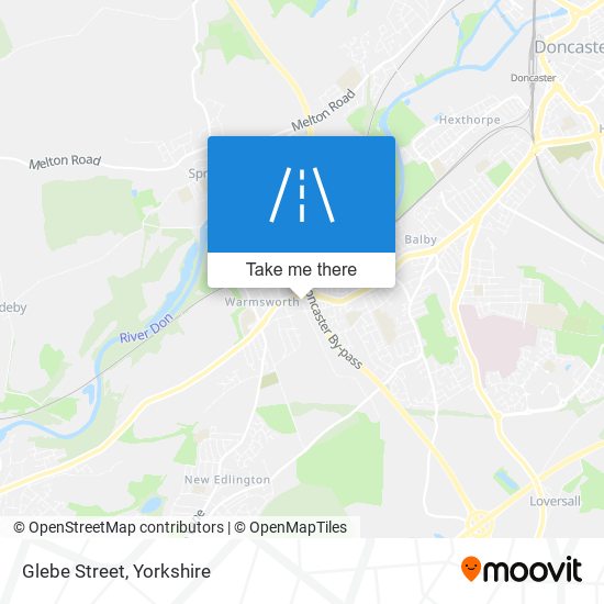 Glebe Street map