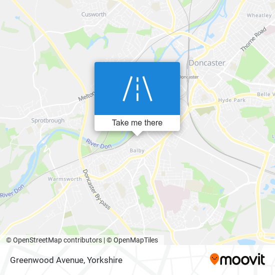 Greenwood Avenue map