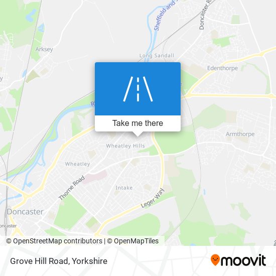 Grove Hill Road map
