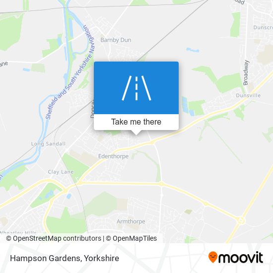 Hampson Gardens map