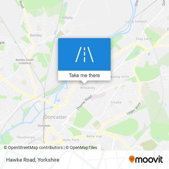 Hawke Road map