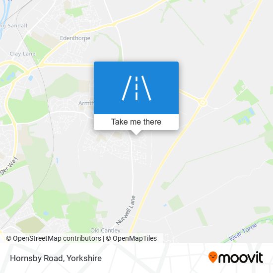 Hornsby Road map