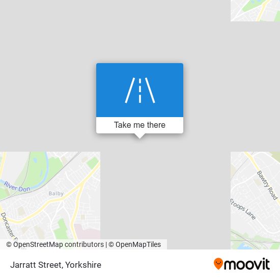 Jarratt Street map