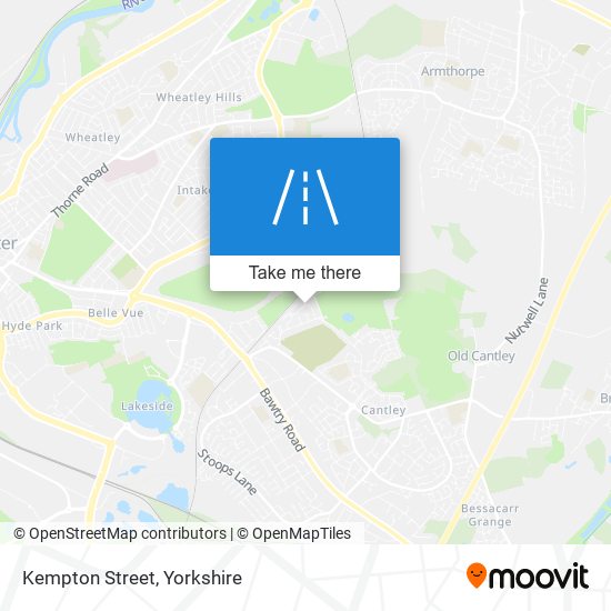 Kempton Street map