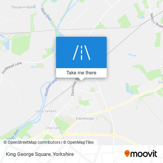 King George Square map