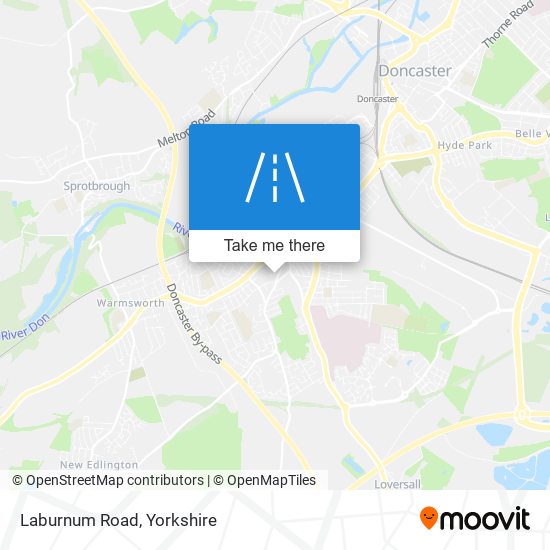Laburnum Road map