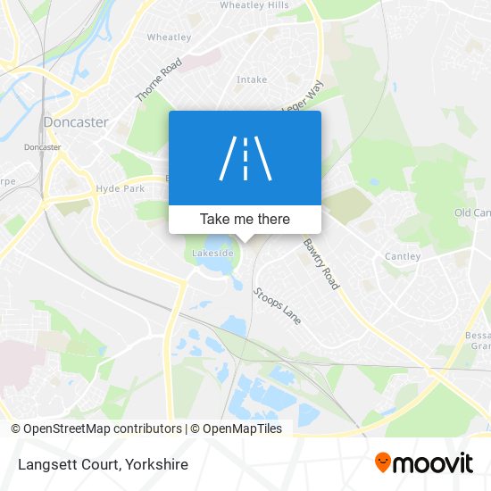 Langsett Court map