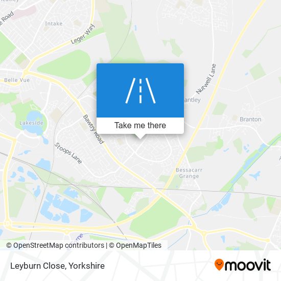 Leyburn Close map