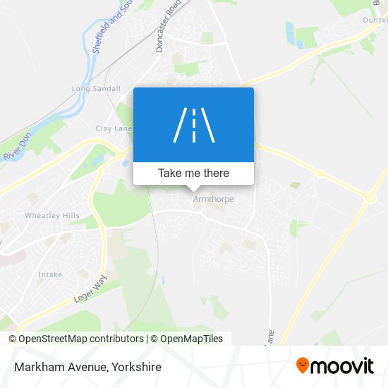 Markham Avenue map