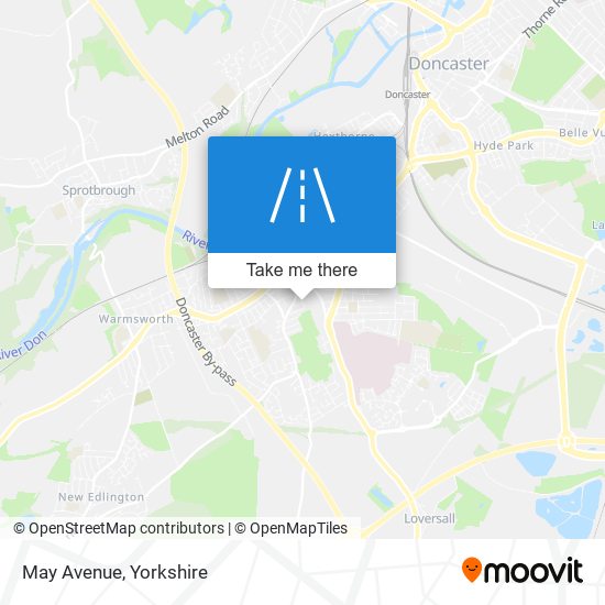 May Avenue map