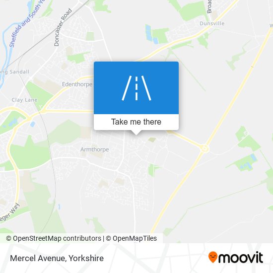 Mercel Avenue map