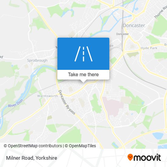 Milner Road map
