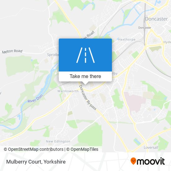 Mulberry Court map
