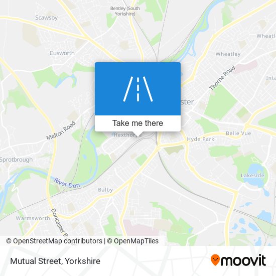 Mutual Street map