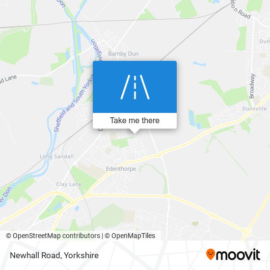 Newhall Road map