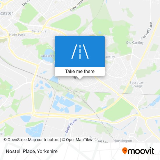 Nostell Place map