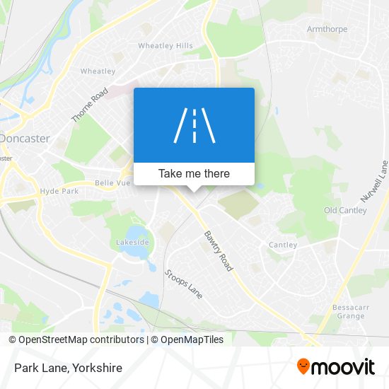 Park Lane map
