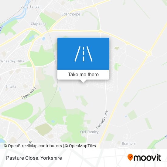 Pasture Close map