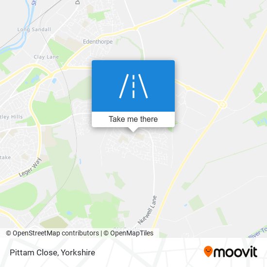 Pittam Close map
