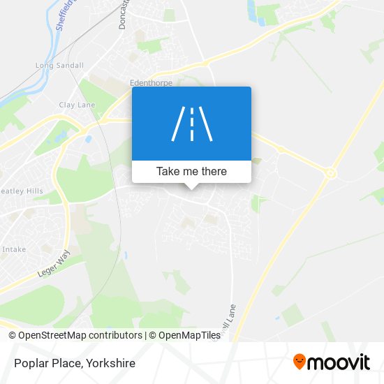 Poplar Place map