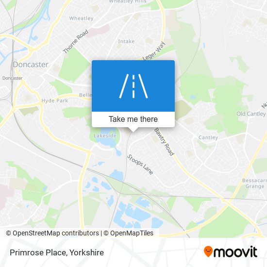 Primrose Place map