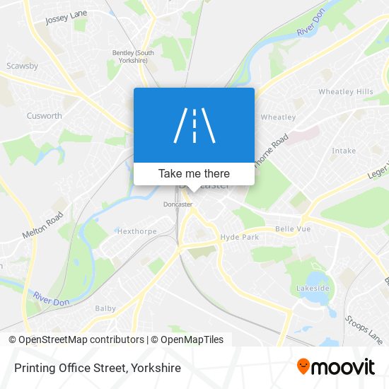 Printing Office Street map