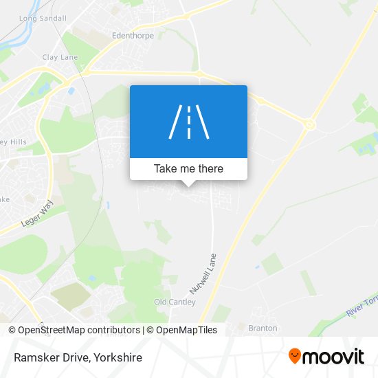 Ramsker Drive map