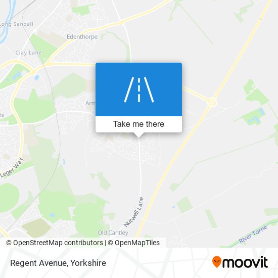 Regent Avenue map