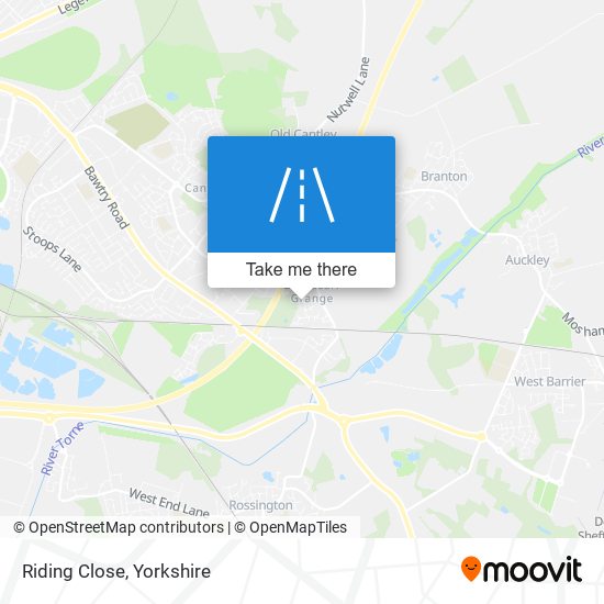 Riding Close map