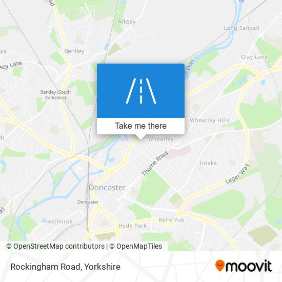 Rockingham Road map