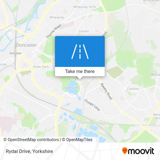 Rydal Drive map