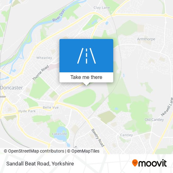Sandall Beat Road map