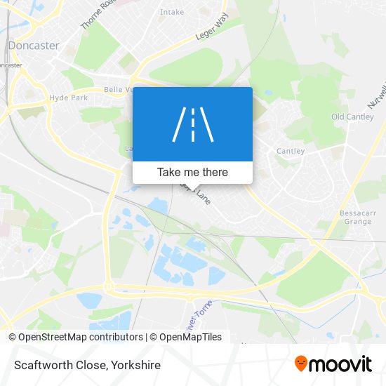 Scaftworth Close map