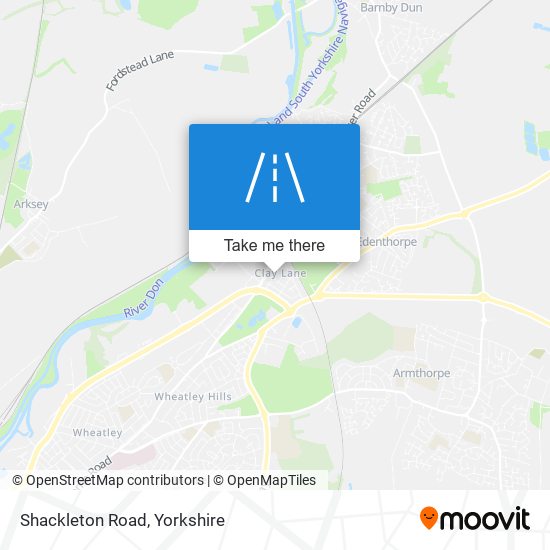 Shackleton Road map