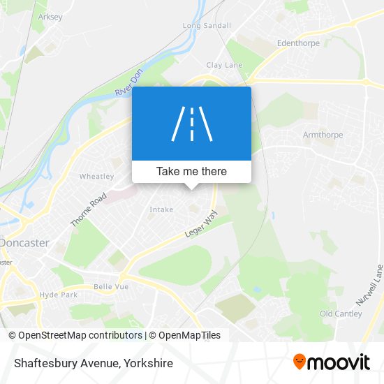 Shaftesbury Avenue map