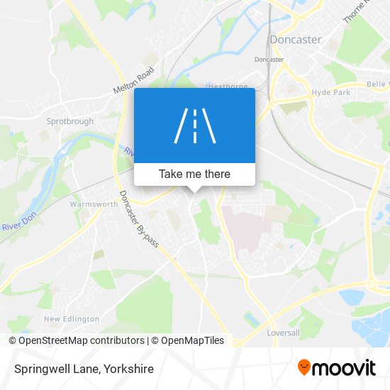 Springwell Lane map