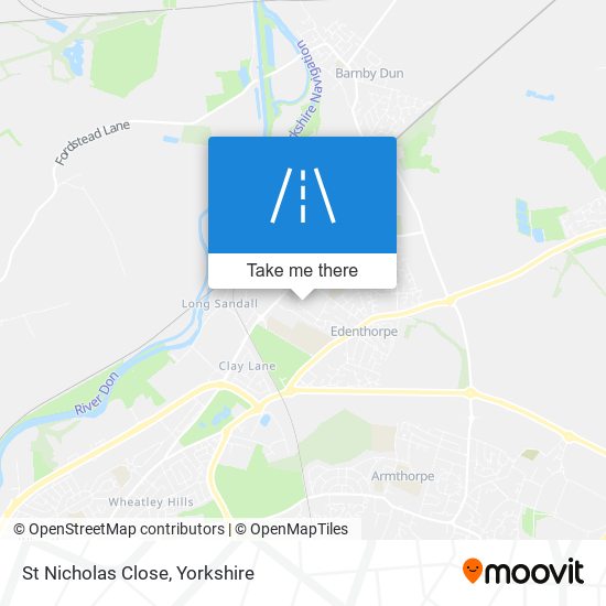 St Nicholas Close map