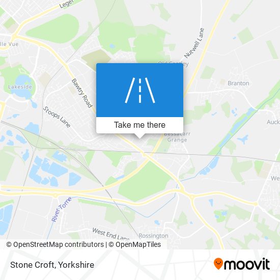 Stone Croft map