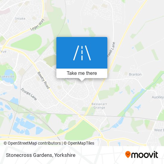 Stonecross Gardens map