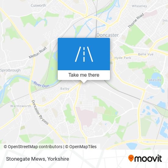 Stonegate Mews map