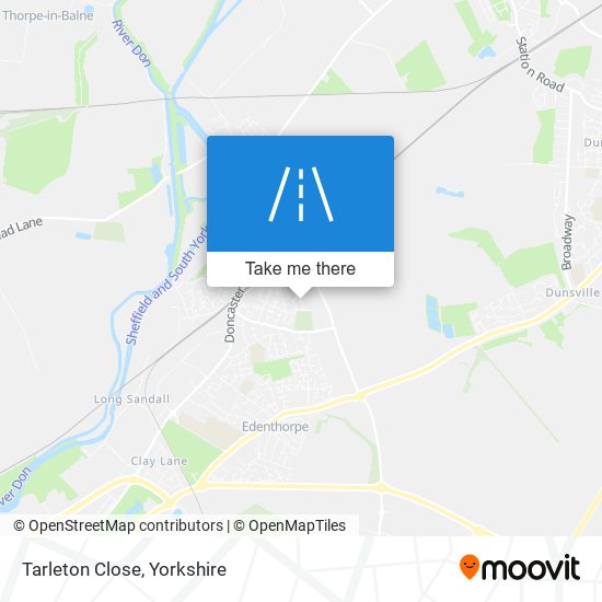 Tarleton Close map